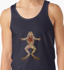 Antike Frosch Anatomie Abbildung Tank Top