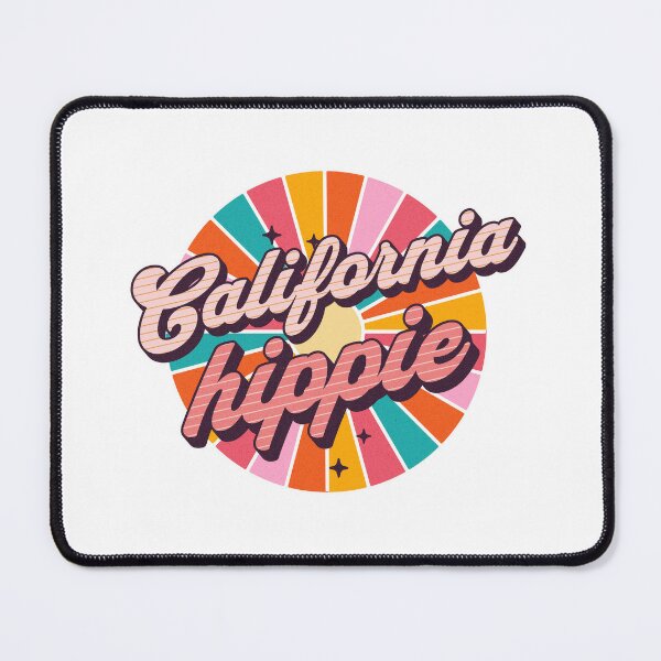 California Hippie - California Love - Hippie Gifts Sticker for