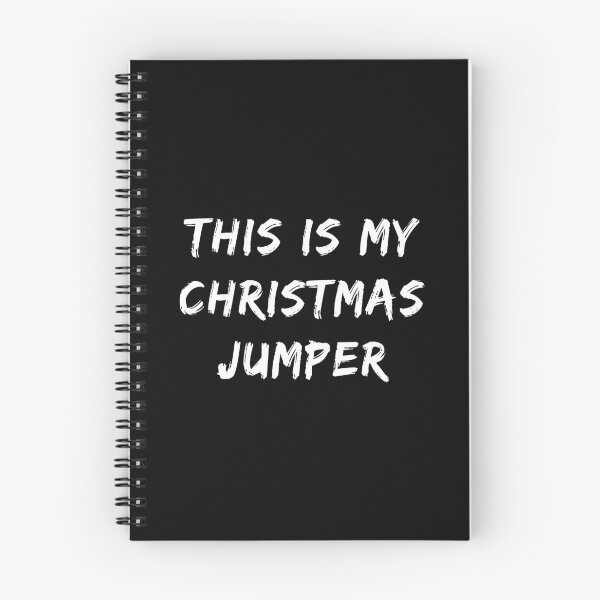 Item preview, This is My Christmas Jumper (White Brush Text) designed and sold by STUDIO-72.