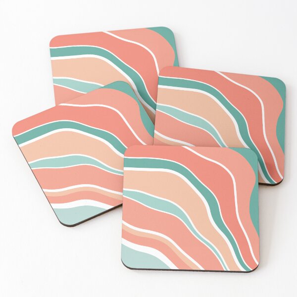 Item preview, Retro Waves - Orange and Green designed and sold by Cato99.