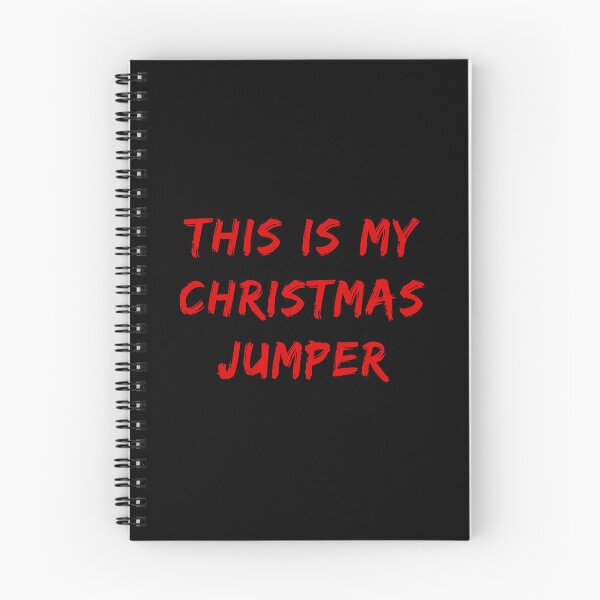 Item preview, This is My Christmas Jumper (Red Brush Text) designed and sold by STUDIO-72.