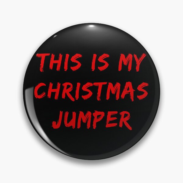 Item preview, This is My Christmas Jumper (Red Brush Text) designed and sold by STUDIO-72.