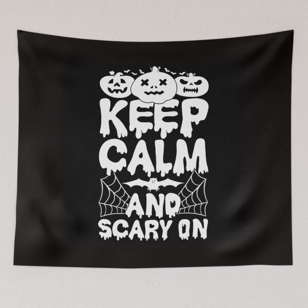 Item preview, Keep calm and scary on. designed and sold by tabykid.