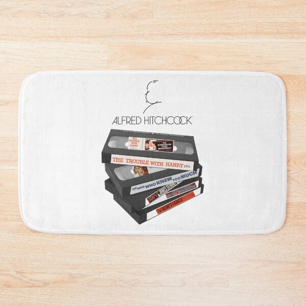 Item preview, Alfred Hitchcock VHS Tapes, Rear Window, Vertigo, Rope, The Trouble With Harry. designed and sold by LaziniArts.