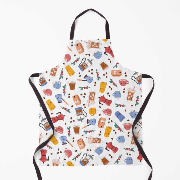 Item preview, Cute coffee lover pattern designed and sold by origamishop.
