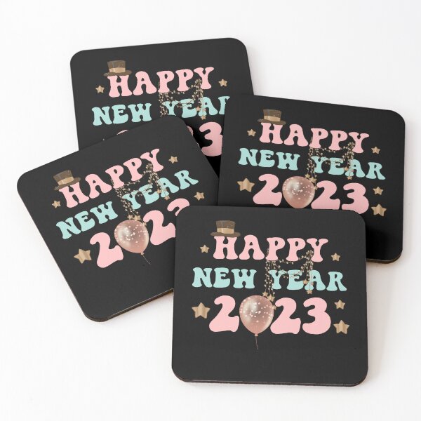 Item preview, Happy New Year 2023 Glitter Pink Balloons designed and sold by Karry-Pat.