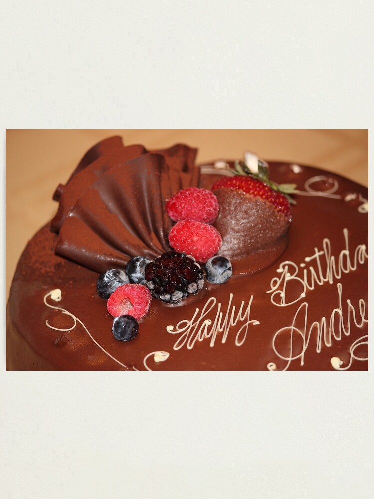 Impression Photo Joyeux Anniversaire Andre Par Baneling Redbubble