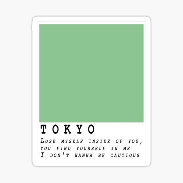 Item preview, TOKYO Pantone 2 designed and sold by Kool Stickers.