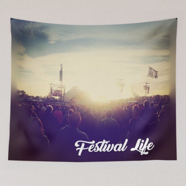 Item preview, Festival life graphic tee 08 designed and sold by krygon.