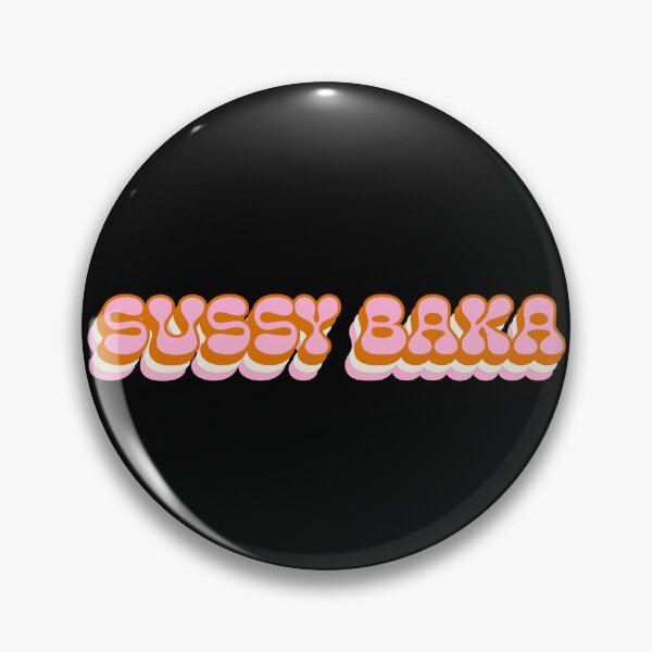 Item preview, Sussy Baka Meme - Retro Vintage Chunky Funky Font Design designed and sold by epicmemeshirts1.