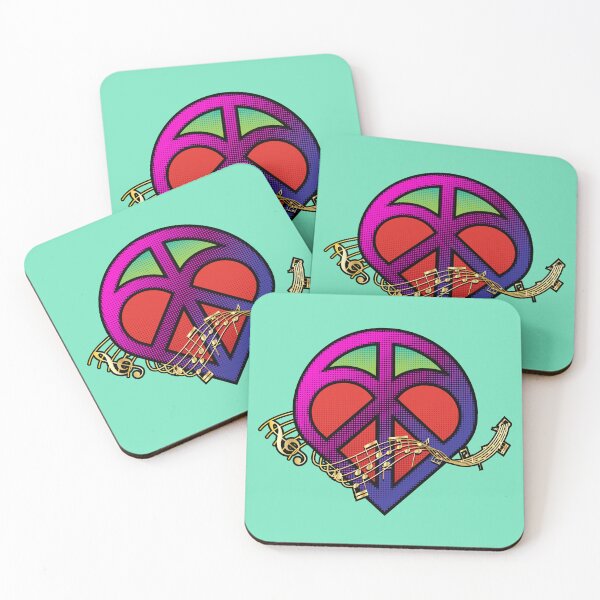 Item preview, Peace, Love and Music designed and sold by TipTop GFX.