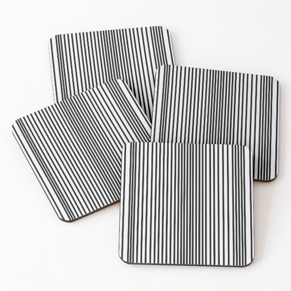 Item preview, Uneven black and white lines designed and sold by Liesl Kustermann.