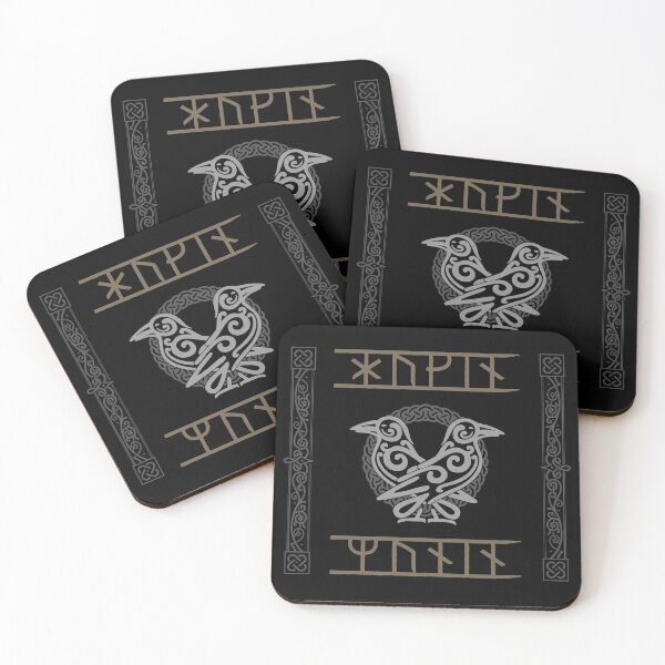 Item preview, Odin's Ravens Huginn & Muninn | Norse Mythology designed and sold by Time Nomads.