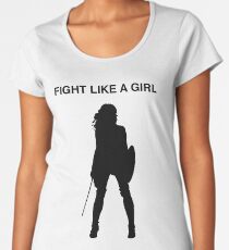 Fight like a girl Women's Premium T-Shirt