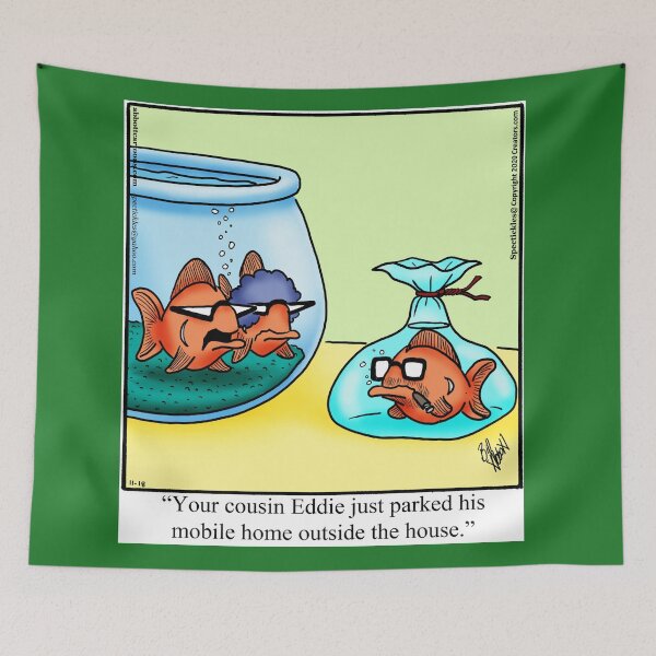 Item preview, Funny Spectickles Christmas Family Visitor Cartoon Humor designed and sold by abbottoons.