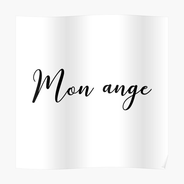 Posters Sur Le Theme Ange Citation Redbubble