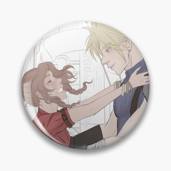 Item preview, Final Fantasy 7 - Cloud and Aerith - Clerith designed and sold by LaraJeanToo.