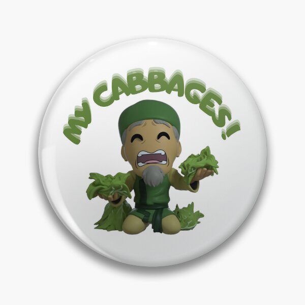 Item preview, Avatar the Last Airbender: My Cabbages! Sticker designed and sold by SkippyDesign.