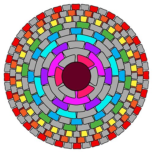 Circle Mandalas 03 (Style:233)