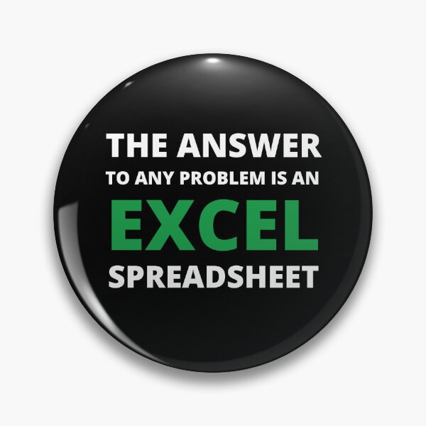 Aperçu de l'œuvre La réponse à tout problème est une feuille de calcul Excel créée et vendue par TomorrowQuotes.