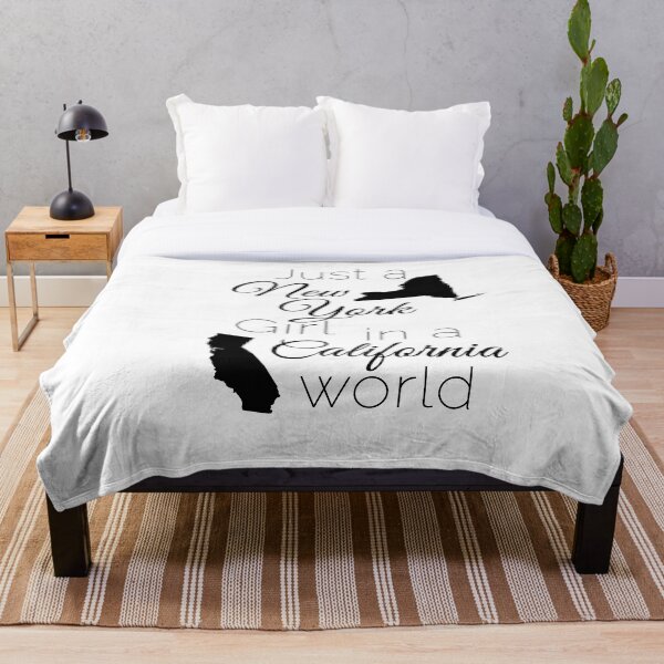 Item preview, Just a New York Girl in a California World  designed and sold by SilverPinesArt.