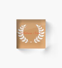 Courts of Prythin - Autumn Court Acrylic Block