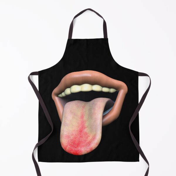 Item preview, Weird 3D Rendering of a Tongue sticking out of a mouth designed and sold by winterswinner.