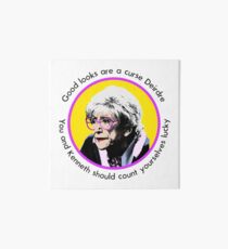 Blanche Hunt Pop Art Art Board