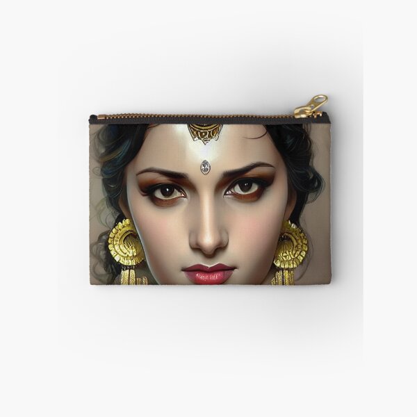 Item preview, Beautiful girl wearing traditional indian clothes designed and sold by Artaverse.