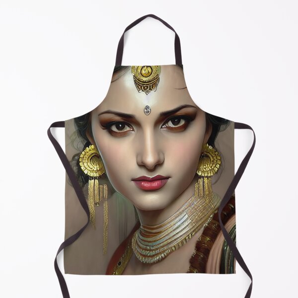 Item preview, Beautiful girl wearing traditional indian clothes designed and sold by Artaverse.