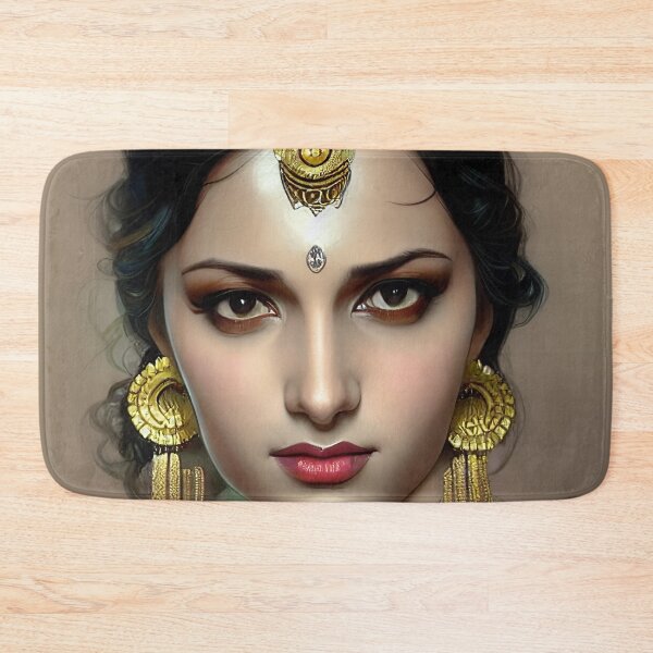 Item preview, Beautiful girl wearing traditional indian clothes designed and sold by Artaverse.