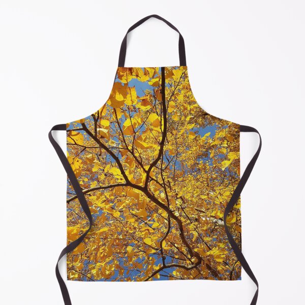 Item preview, Golden Fall Foliage Against Vivid Blue Sky designed and sold by Kim Arnott.