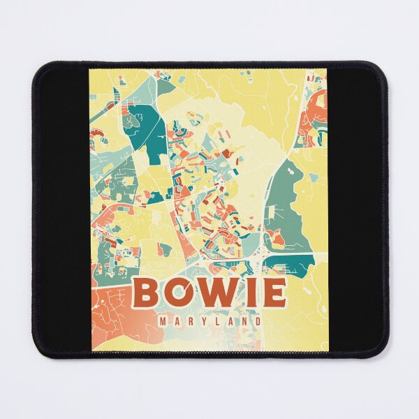 Item preview, Bowie Maryland US map designed and sold by chrlalexandru.