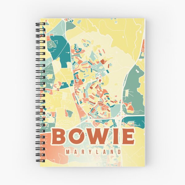 Item preview, Bowie Maryland US map designed and sold by chrlalexandru.