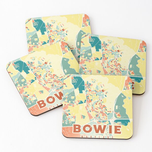 Item preview, Bowie Maryland US map designed and sold by chrlalexandru.