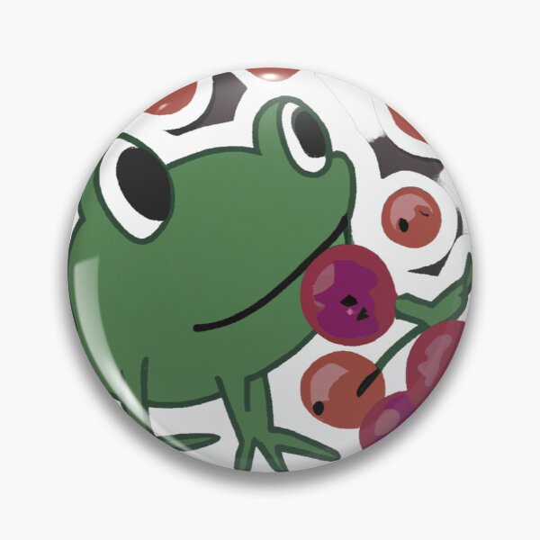 Artikelvorschau, Frosch und Preiselbeeren entworfen und verkauft von OddSpiderArt.