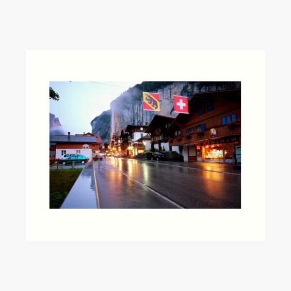 Item preview, A Sleepy Lauterbrunnen designed and sold by DeanOh.