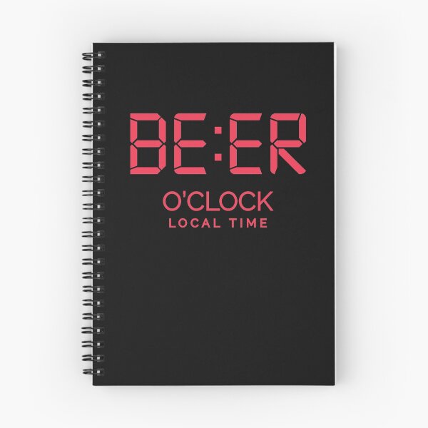 Item preview, It's Beer O'clock Local Time Bar Humor designed and sold by Cloud9hopper.