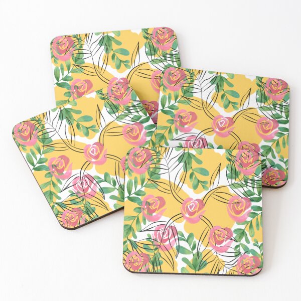 Item preview, Flowers and leaves pattern designed and sold by Once Upon A Design .