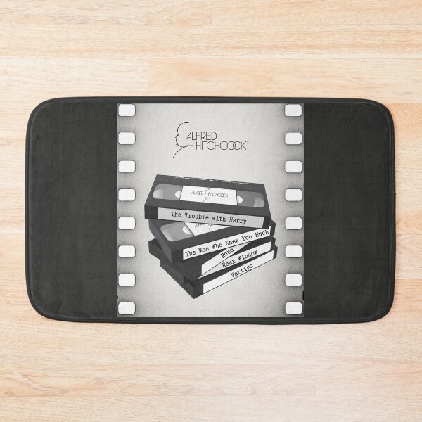 Item preview, Alfred Hitchcock VHS Tapes, Old Film Tape, Rear Window, Vertigo, Rope, The Trouble With Harry. designed and sold by LaziniArts.