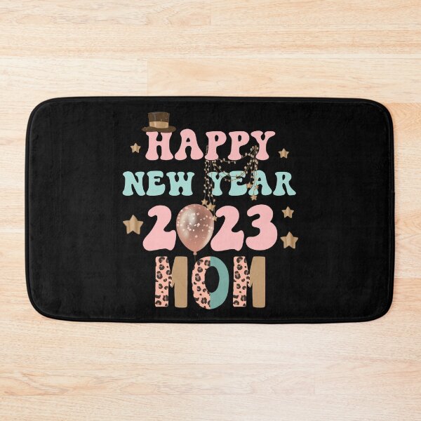 Item preview, Happy New Year 2023 Mom Glitter Pink Balloons designed and sold by Karry-Pat.