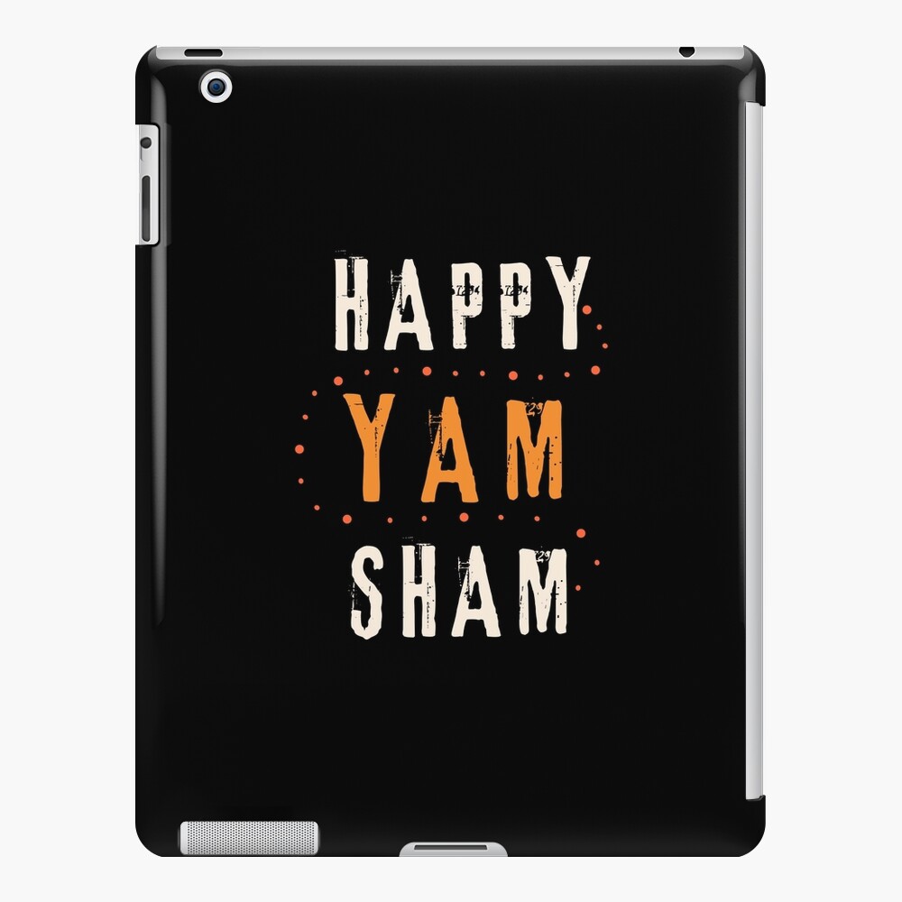 Buffy The Vampire Slayer - Happy Yam Sham Thanksgiving iPad Case