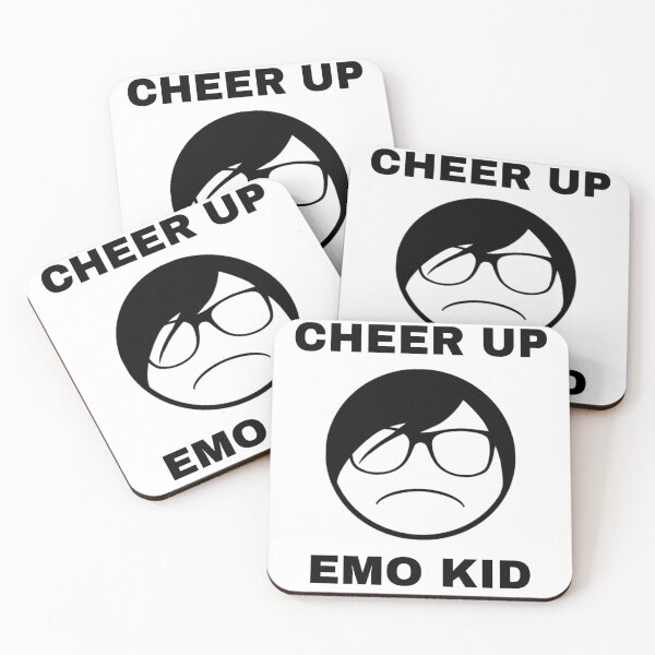 Item preview, Cheer Up Emo Kid designed and sold by 4ngelmeat.