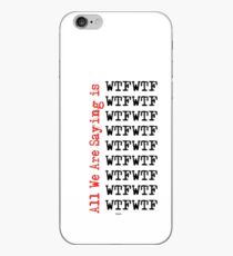 WTF1 iPhone Case