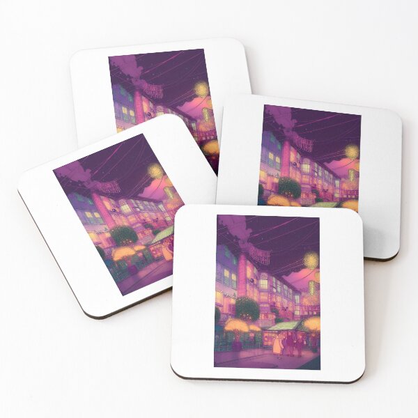 Item preview, Lavender city designed and sold by GroovyDino.