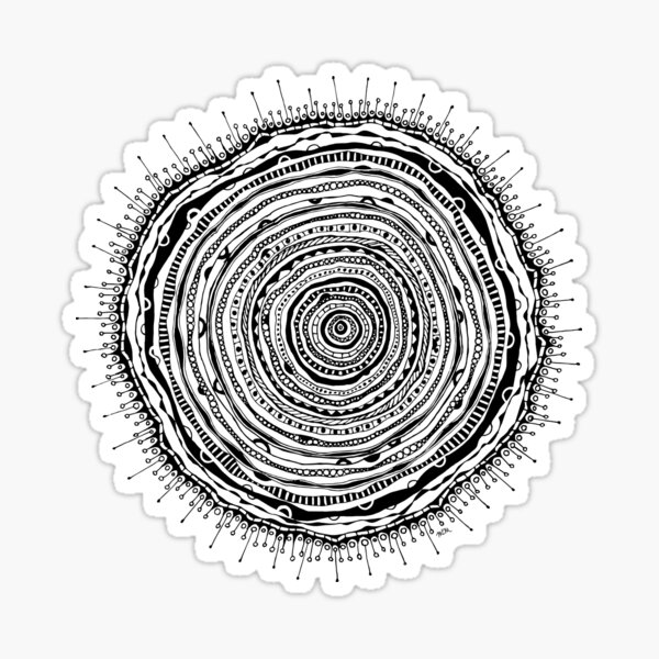 Concentric Sticker