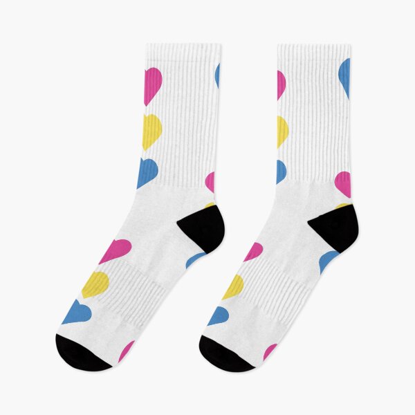 Aperçu de l'œuvre Drapeau de la fierté pansexuelle, design LGBTQA+ créée et vendue par NerdyMaps.