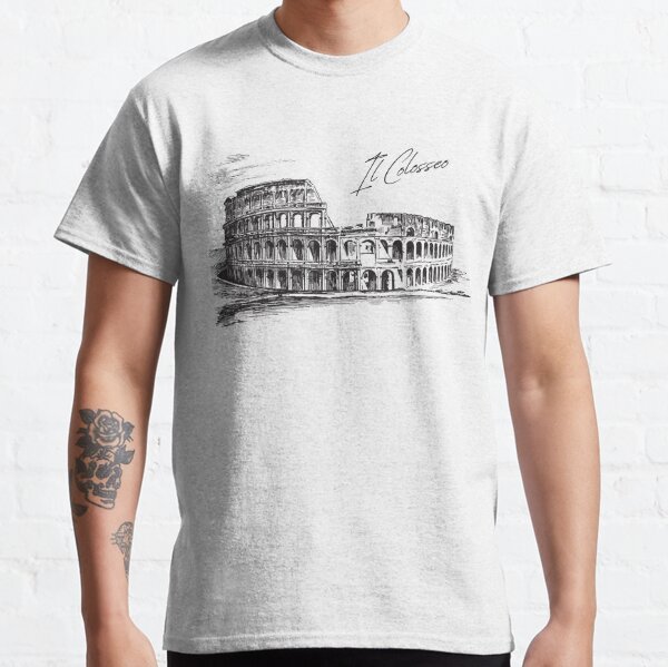 Made in Italy Women T Shirt M Roma Italia Vatican Scenic Architecture  Sleeveless