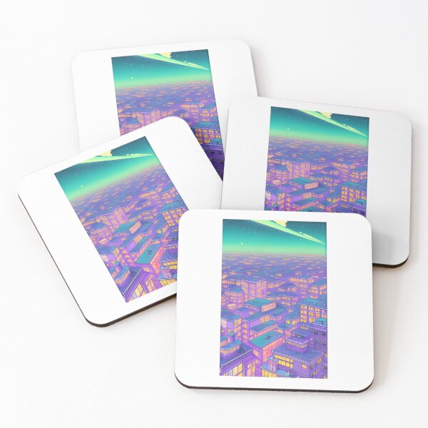 Item preview, Lavender city designed and sold by GroovyDino.