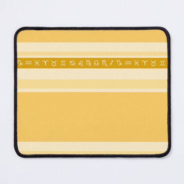 Item preview, Yellow Stripes Astrology Pattern designed and sold by Ragpamuffin.
